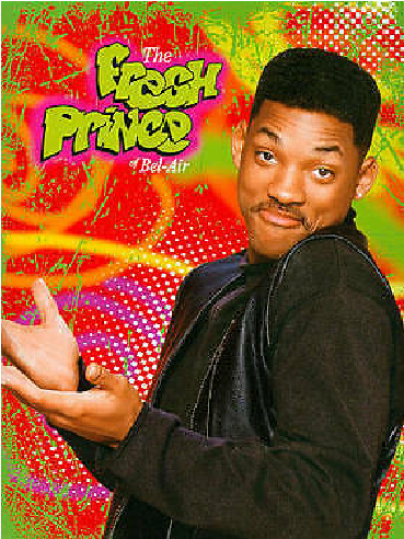 Fresh Prince 1990 Season 6 Show Graphic with Will Smith